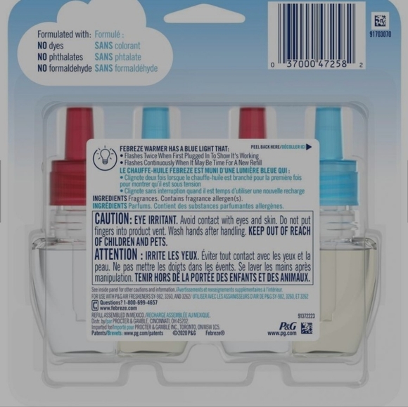 Febreze Plug Ins Refills Fresh Spiced Apple 2-Pack - Picture 4 of 5